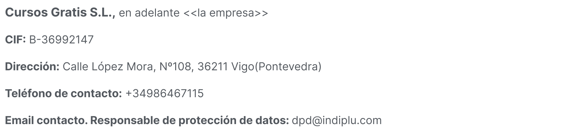 cursos gratis desempleados fuenlabrada política de privacidad